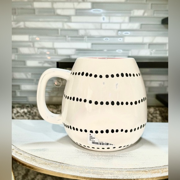 Rae Dunn Easter Egg shape CHIRP” pink inside Ceramic Mug Cup - NEW - Picture 2 of 3